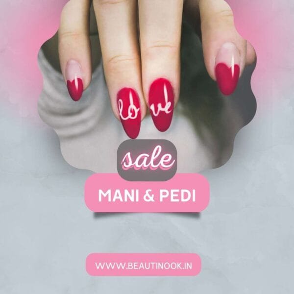 Manicure with Nail Art